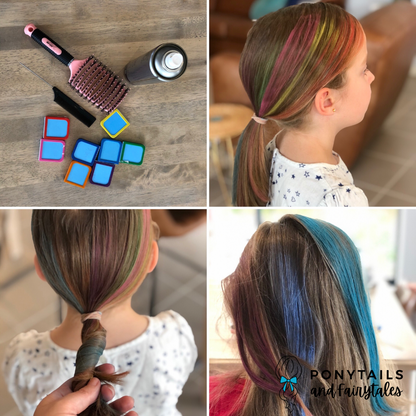 Blue Hair Chalk