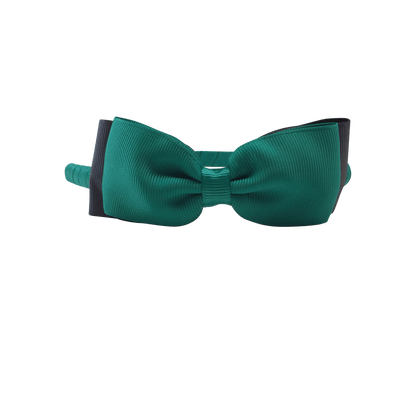 Kelly Green & Grey Hair Accessories - Ponytails and Fairytales