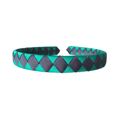 Kelly Green & Grey Hair Accessories - Ponytails and Fairytales