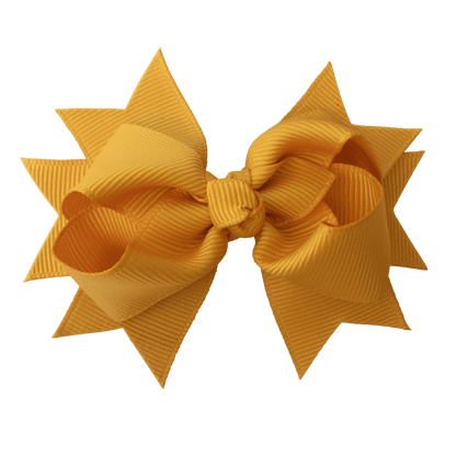 Layered Bows - Solid Colours - Hair clips - School Uniform Hair Accessories - Ponytails and Fairytales