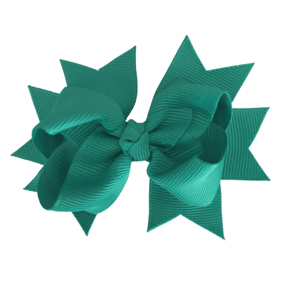Layered Bows - Solid Colours - Hair clips - School Uniform Hair Accessories - Ponytails and Fairytales