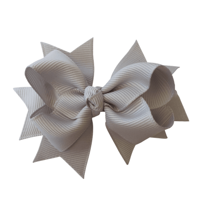 Layered Bows - Solid Colours - Hair clips - School Uniform Hair Accessories - Ponytails and Fairytales