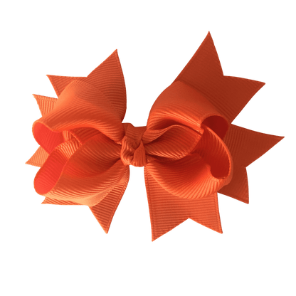 Layered Bows - Solid Colours - Hair clips - School Uniform Hair Accessories - Ponytails and Fairytales