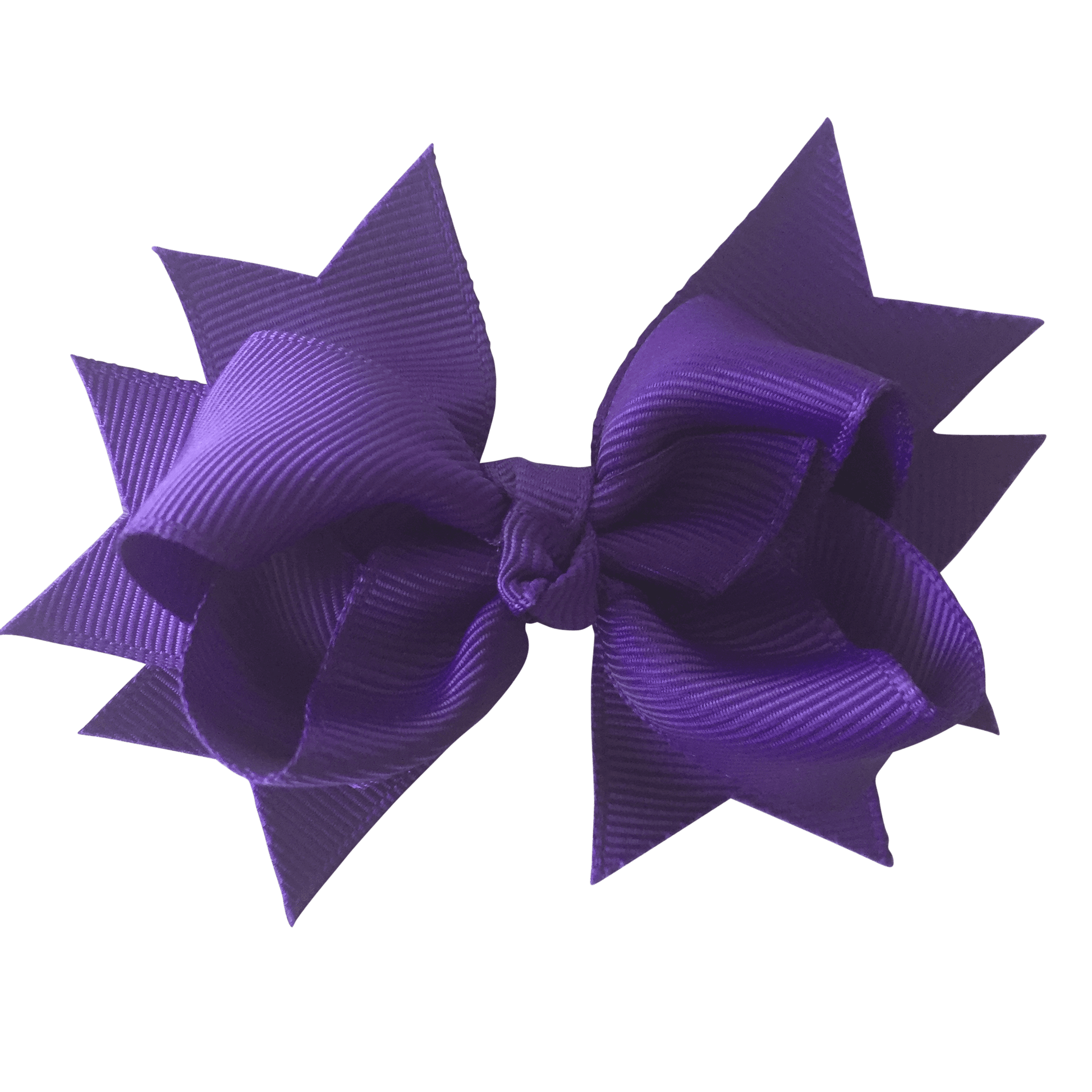 Layered Bows - Solid Colours - Hair clips - School Uniform Hair Accessories - Ponytails and Fairytales