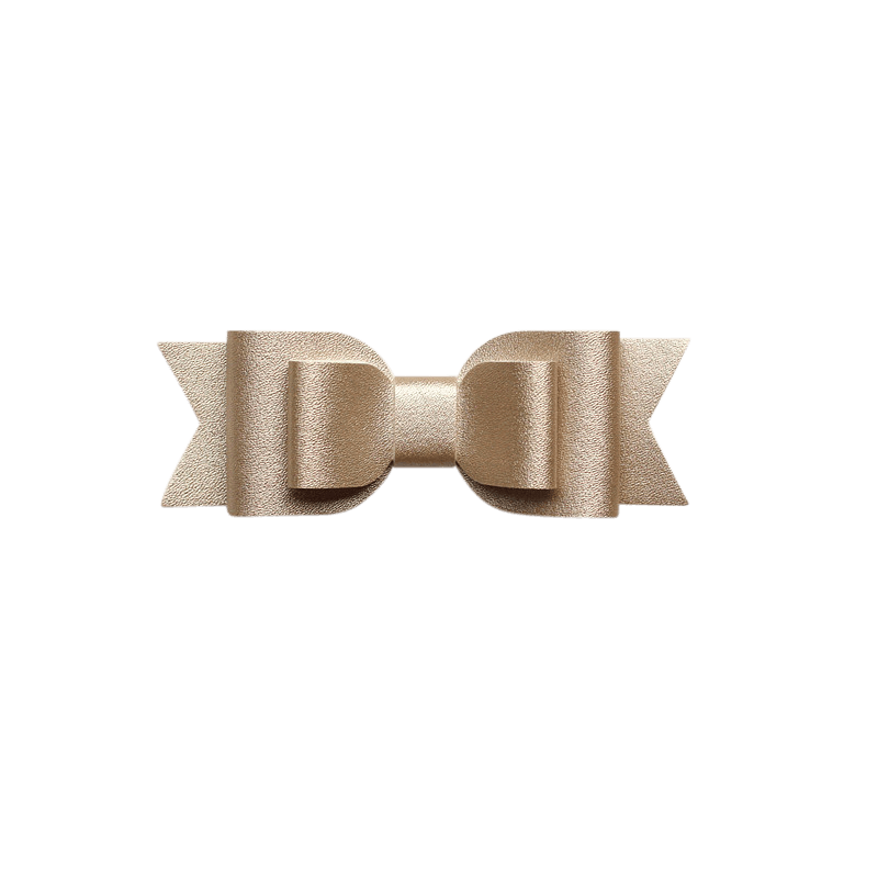 Layered Faux Leather Big Bow Headband - Ponytails and Fairytales