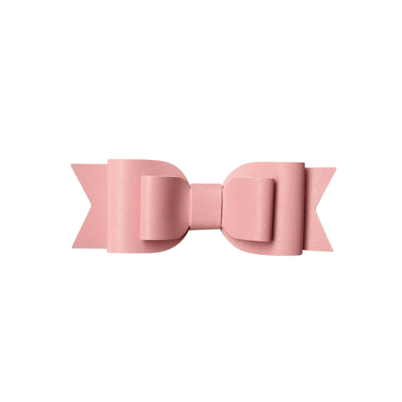 Layered Faux Leather Big Bow Headband - Ponytails and Fairytales