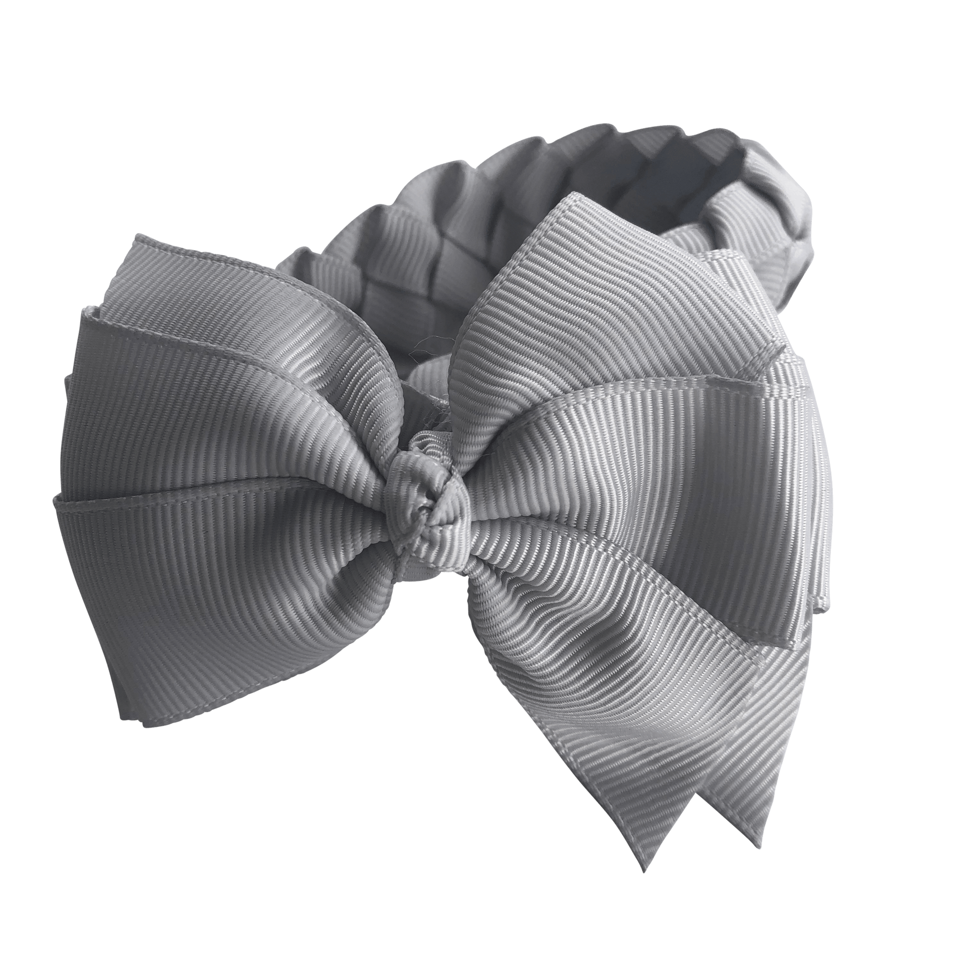 Light Grey and Silver Hair Accessories - Ponytails and Fairytales