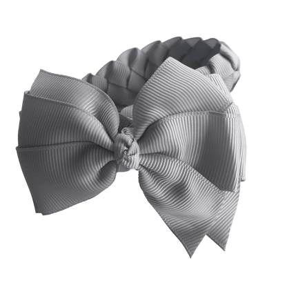 Light Grey and Silver Hair Accessories - Ponytails and Fairytales
