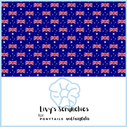 Limited Edition Scrunchie - Aussie Aussie Aussie hair ties Ponytails and Fairytales 