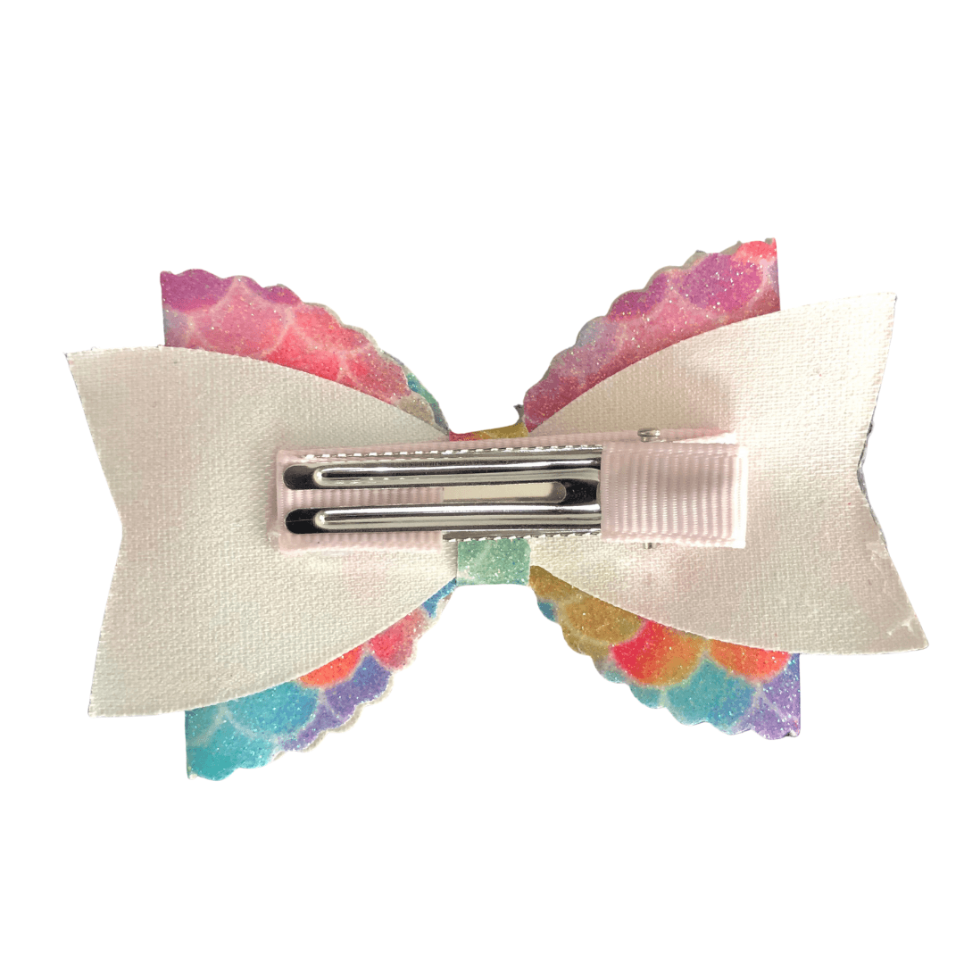 Mermaid Scale Clip Hair clips Ponytails and Fairytales 