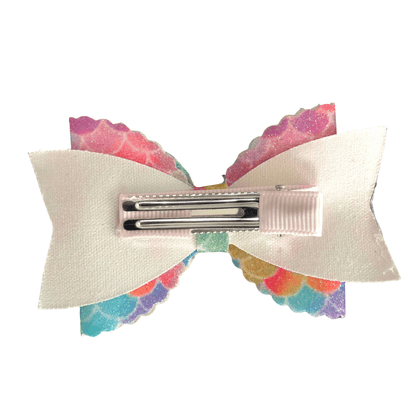Mermaid Scale Clip Hair clips Ponytails and Fairytales 