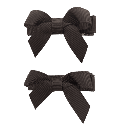 No Slip Bow Clips (2pc) - Ponytails and Fairytales
