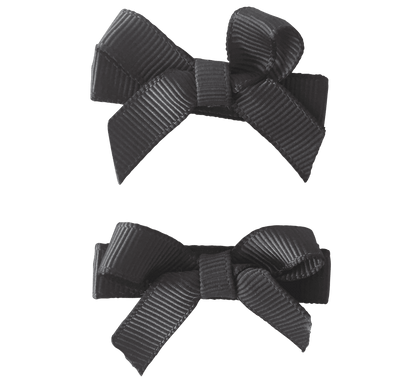 No Slip Bow Clips (2pc) - Ponytails and Fairytales