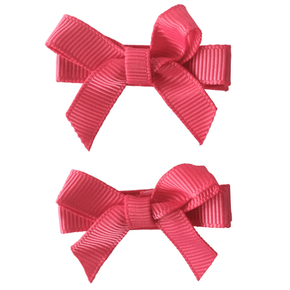 No Slip Bow Clips (2pc) - Ponytails and Fairytales