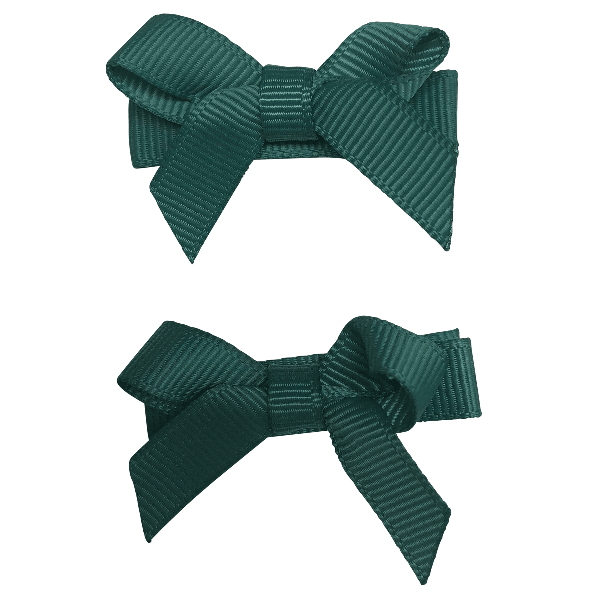 No Slip Bow Clips (2pc) - Ponytails and Fairytales