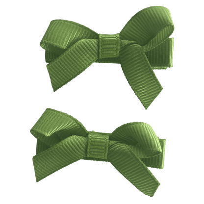 No Slip Bow Clips (2pc) - Ponytails and Fairytales