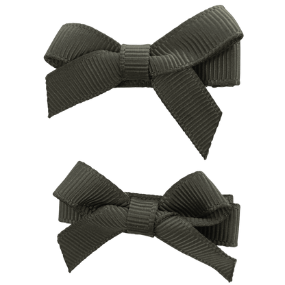 No Slip Bow Clips (2pc) - Ponytails and Fairytales