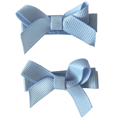 No Slip Bow Clips (2pc) - Ponytails and Fairytales