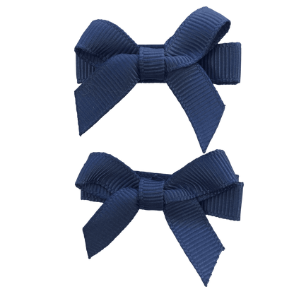 No Slip Bow Clips (2pc) - Ponytails and Fairytales