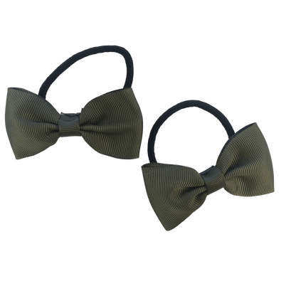 Olive Hair Accessories - Assorted Hair Accessories - School Uniform Hair Accessories - Ponytails and Fairytales