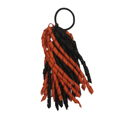 Orange & Black Hair Accessories - Assorted Hair Accessories - School Uniform Hair Accessories - Ponytails and Fairytales