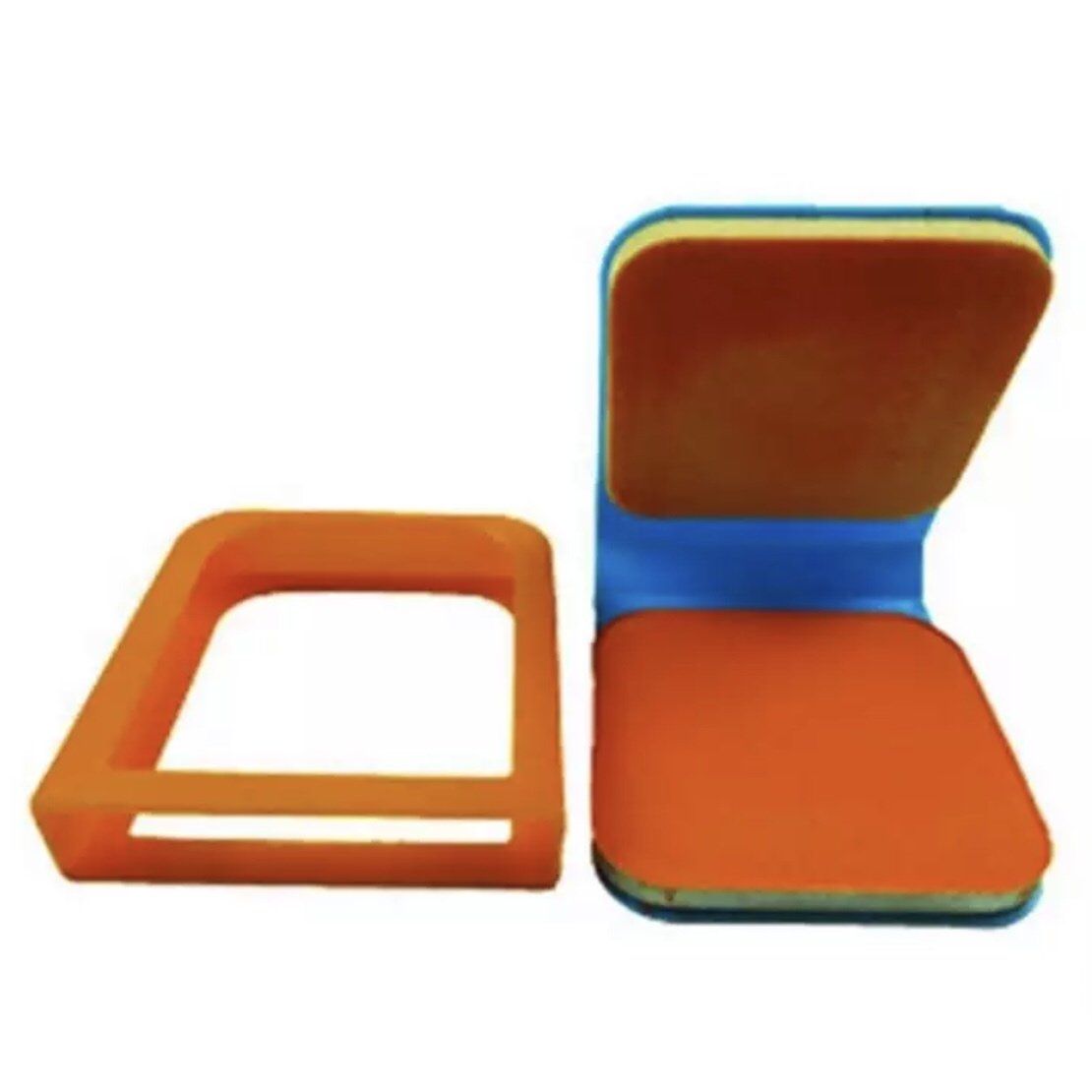 Orange Hair Chalk Carnival and event School Ponytails - Colours 