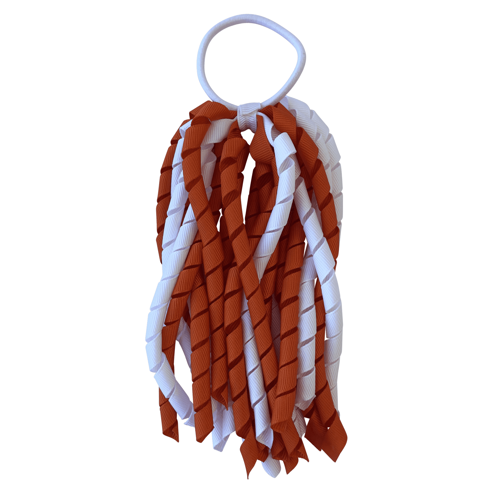 Orange & White Hair Accessories - Assorted Hair Accessories - School Uniform Hair Accessories - Ponytails and Fairytales