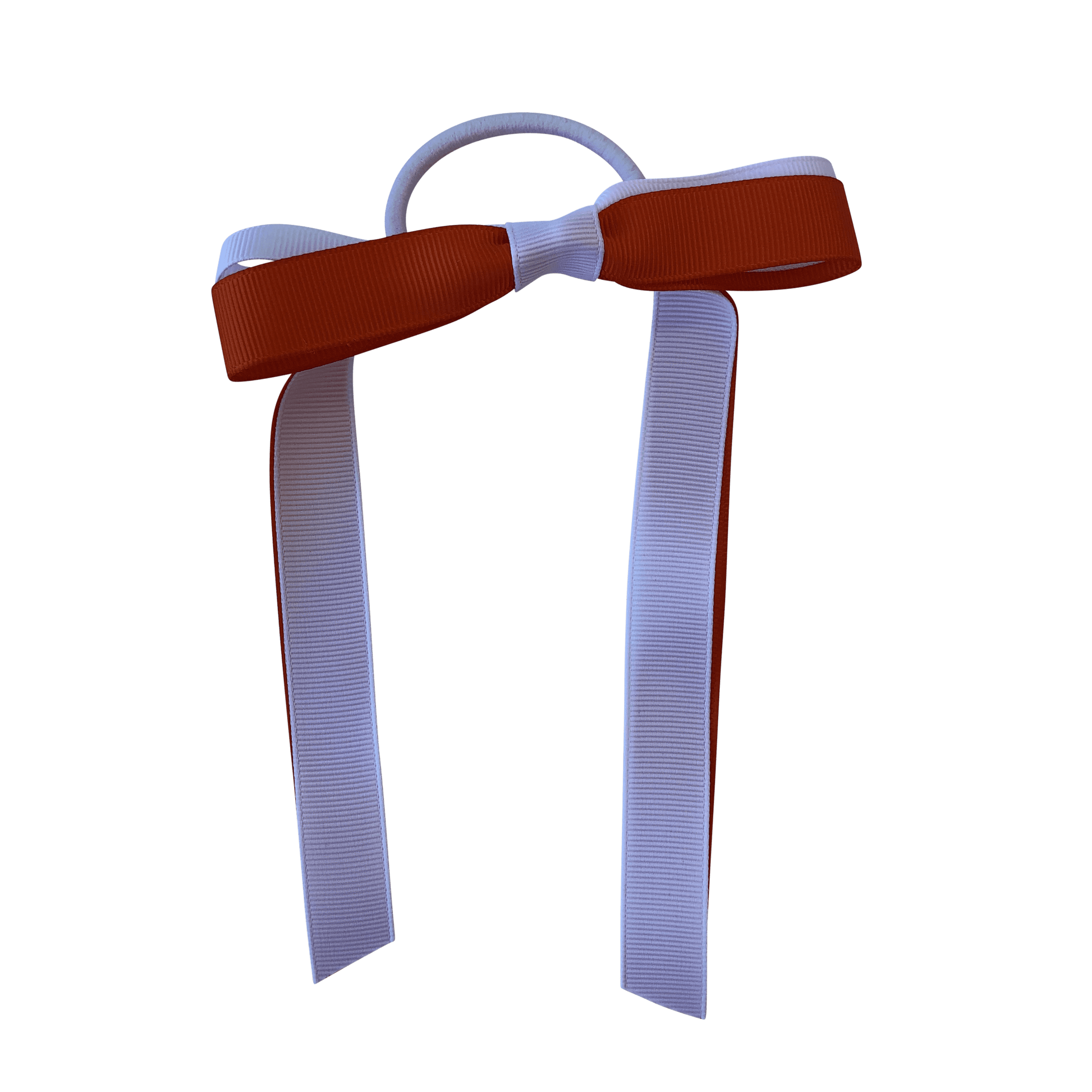 Orange & White Hair Accessories - Assorted Hair Accessories - School Uniform Hair Accessories - Ponytails and Fairytales