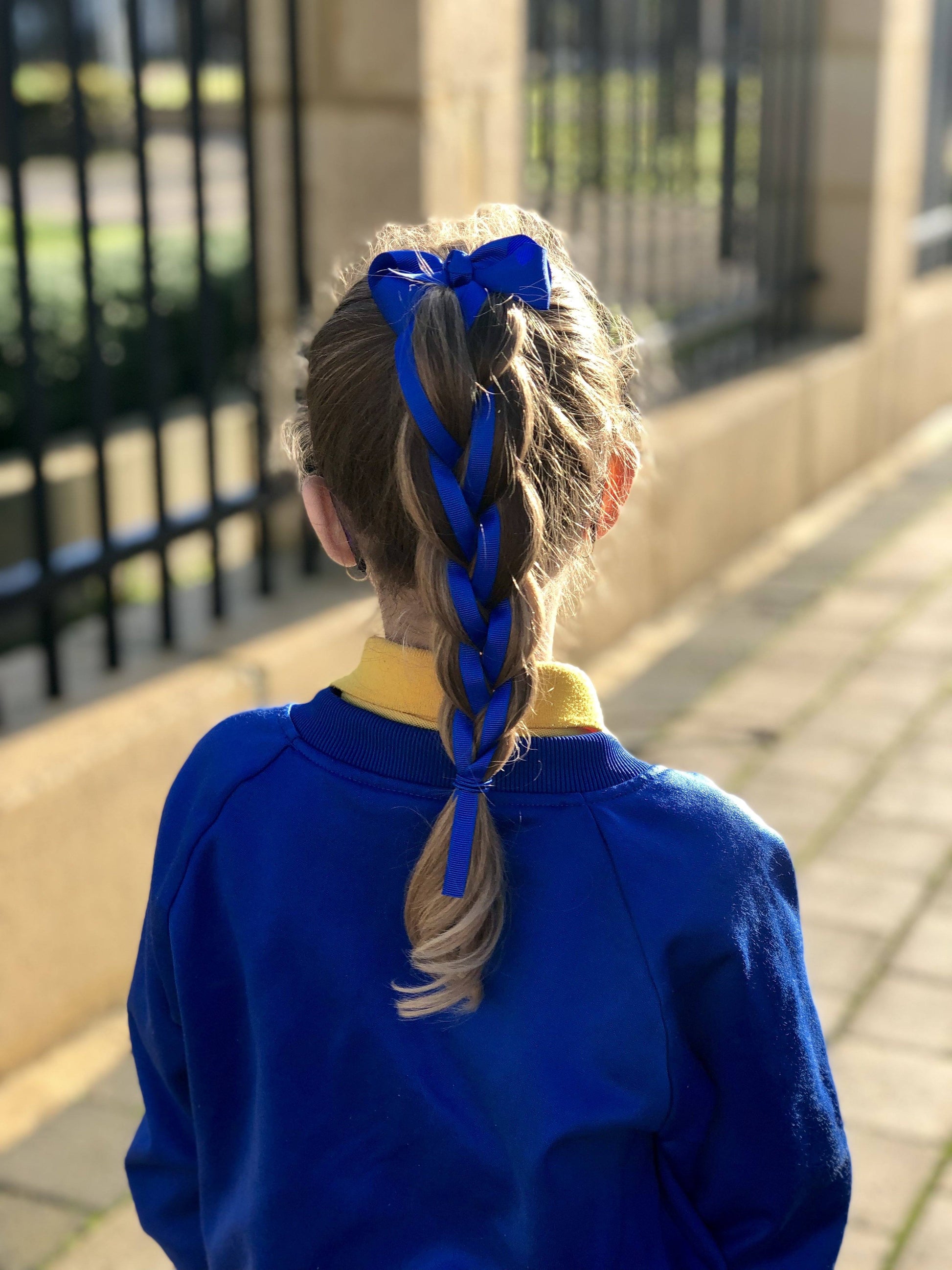 Ponytail Streamer - Hair clips - School Uniform Hair Accessories - Ponytails and Fairytales