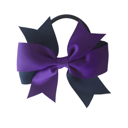 Purple & Black Hair Accessories - Ponytails and Fairytales