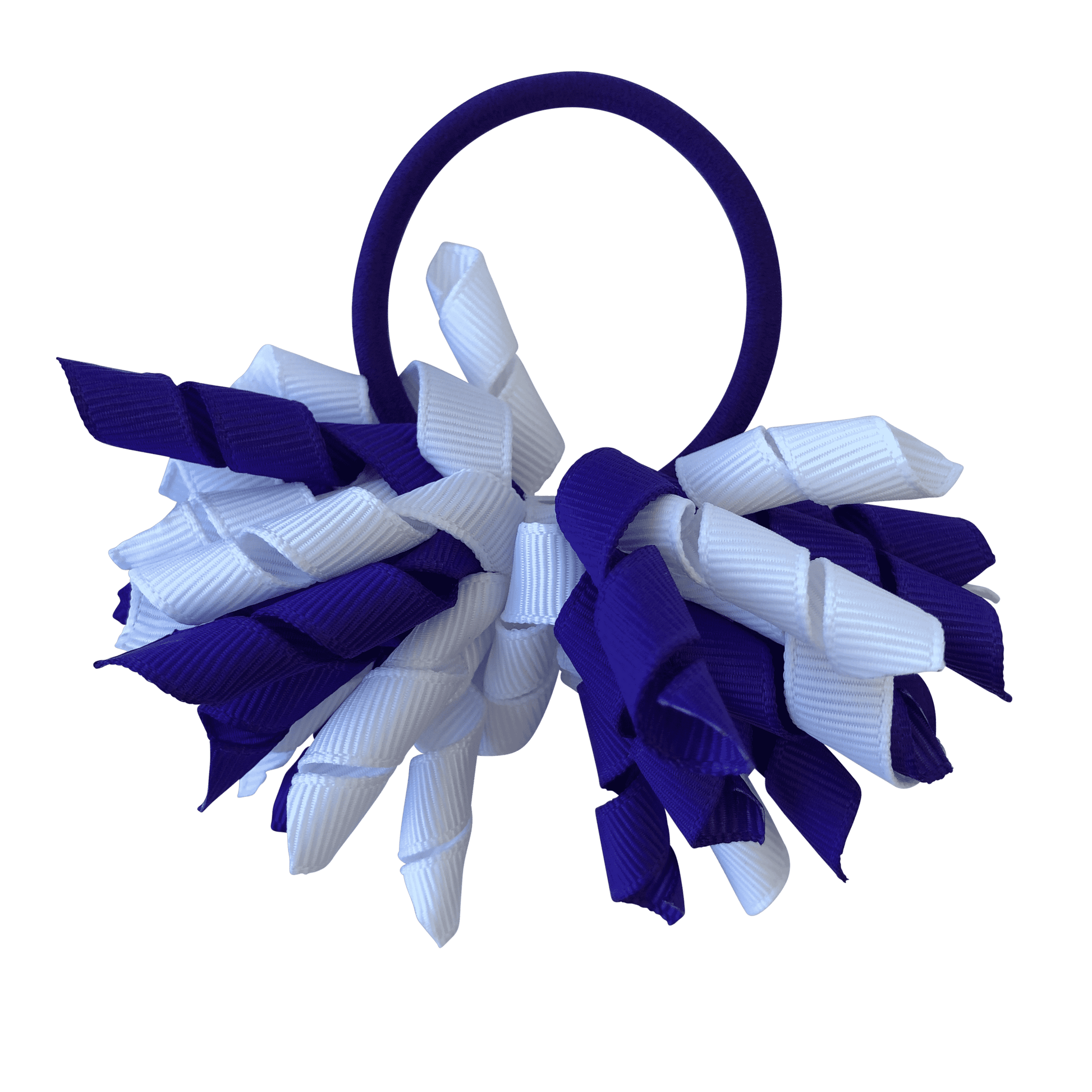 Purple & White Hair Accessories - Assorted Hair Accessories - School Uniform Hair Accessories - Ponytails and Fairytales