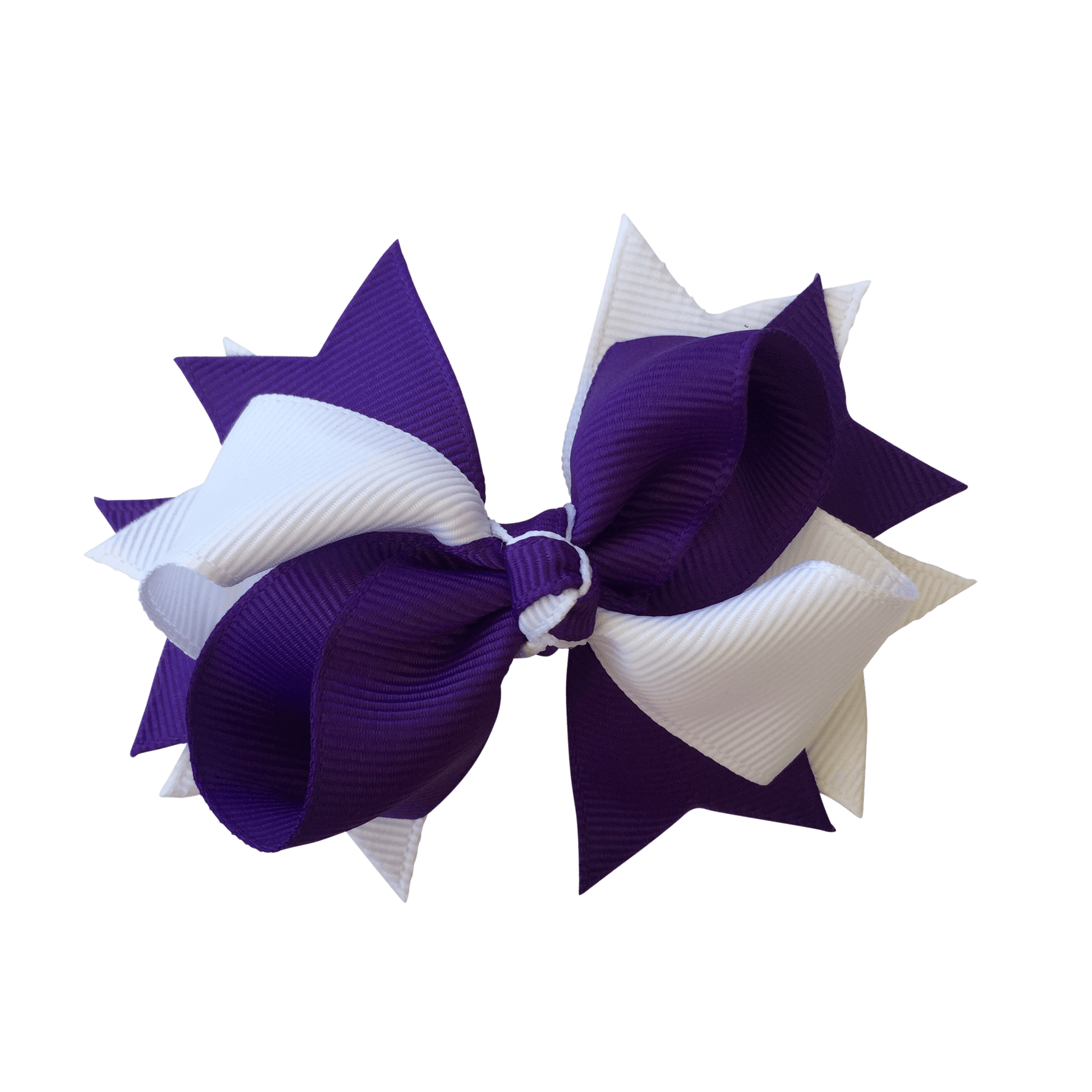 Purple & White Hair Accessories - Assorted Hair Accessories - School Uniform Hair Accessories - Ponytails and Fairytales