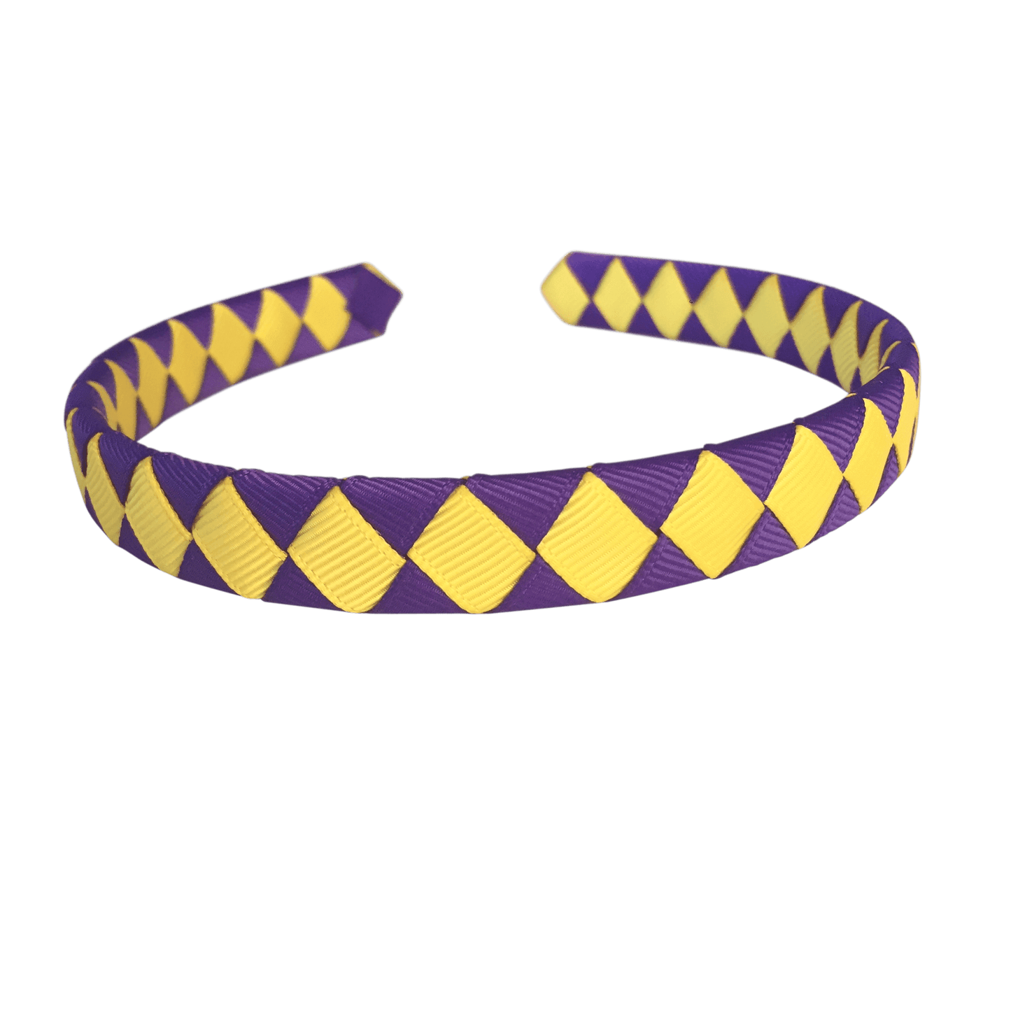 Purple & Yellow Hair Accessories - Ponytails and Fairytales