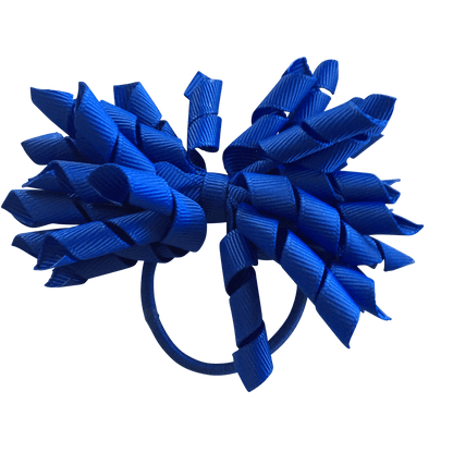 Royal Blue Hair Accessories - Ponytails and Fairytales