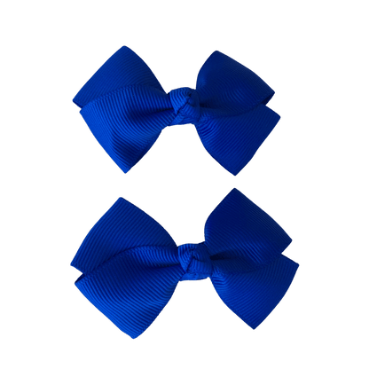 Royal Blue Hair Accessories - Ponytails and Fairytales