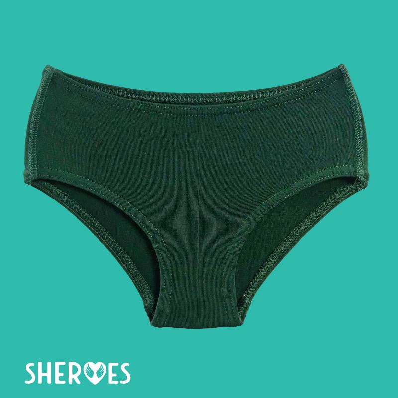 Navy sHEROes Girls super comfy, full coverage, school and sport underpants  - sHEROes