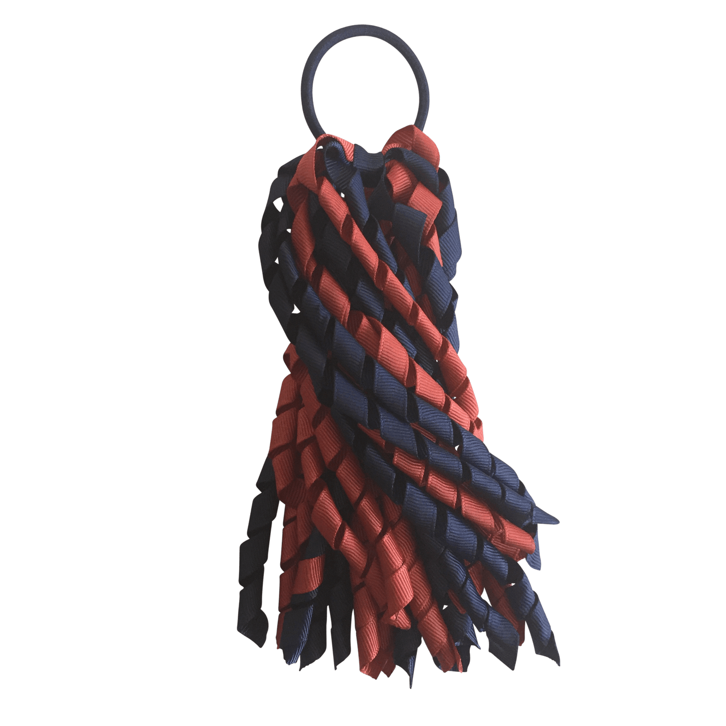 Terracotta & Navy Hair Accessories - Ponytails and Fairytales