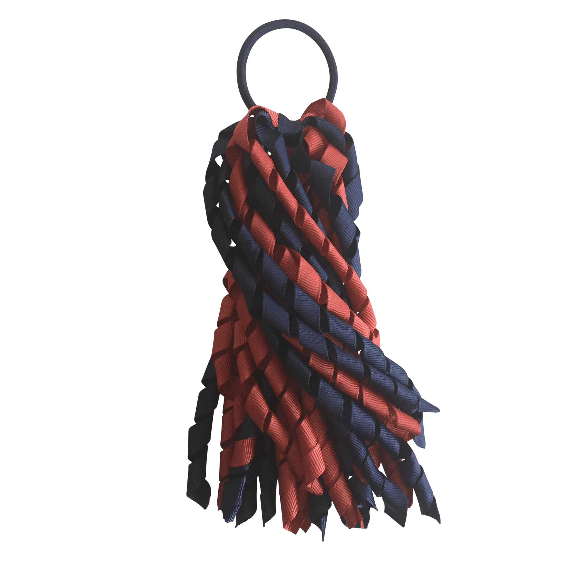 Terracotta & Navy Hair Accessories - Ponytails and Fairytales