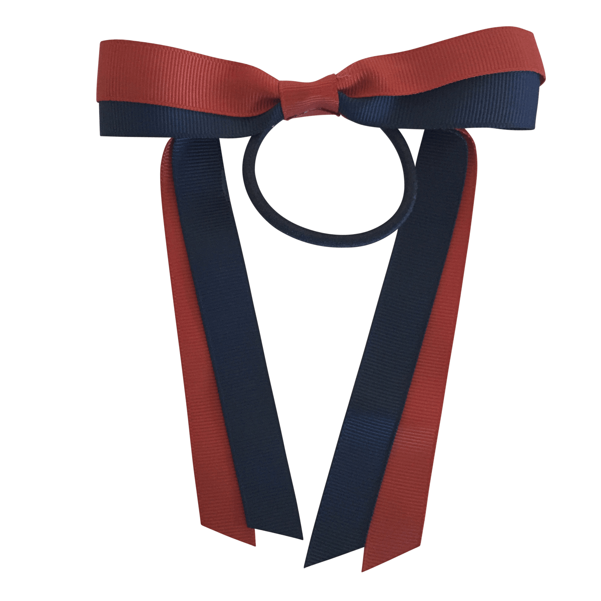 Terracotta & Navy Hair Accessories - Ponytails and Fairytales
