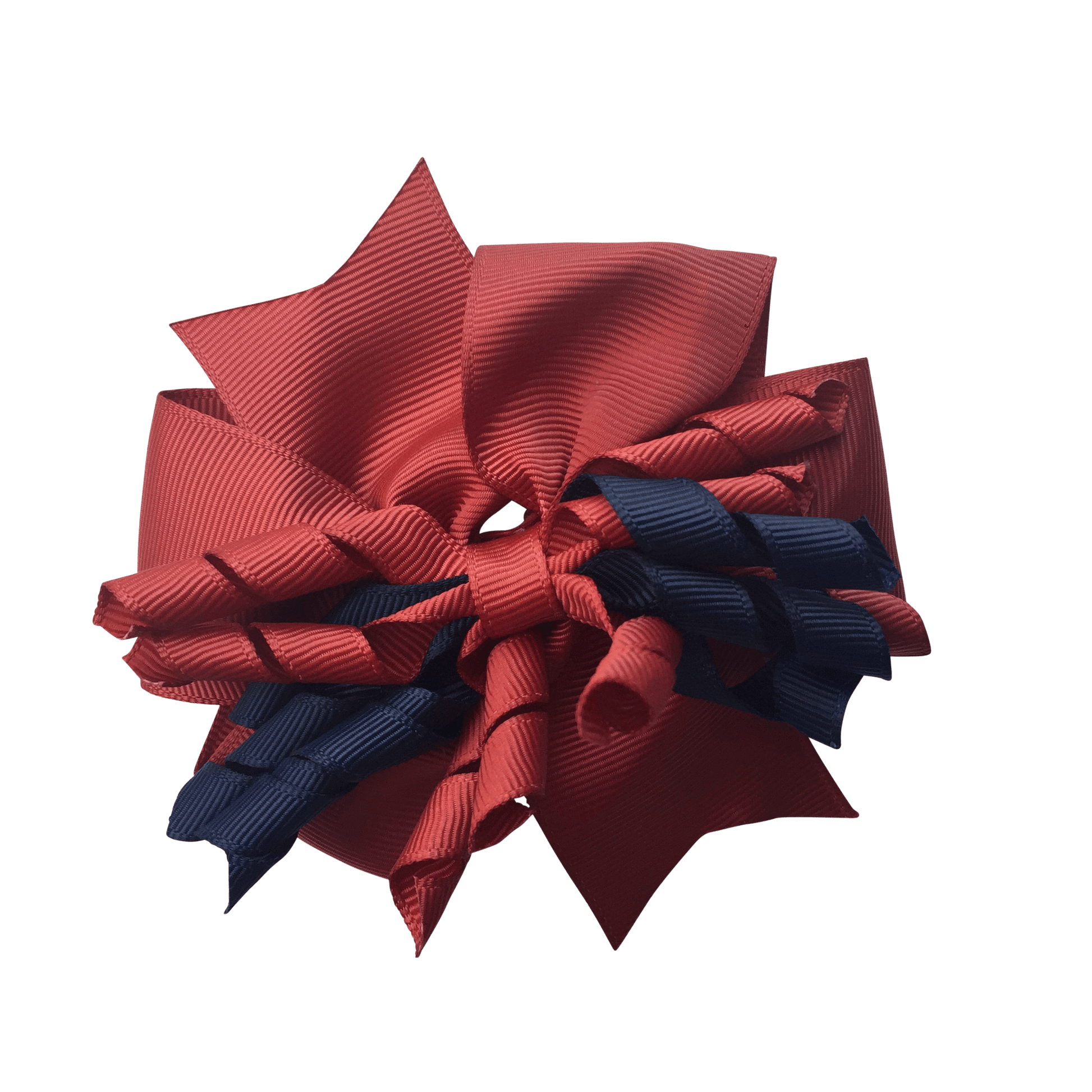 Terracotta & Navy Hair Accessories - Ponytails and Fairytales