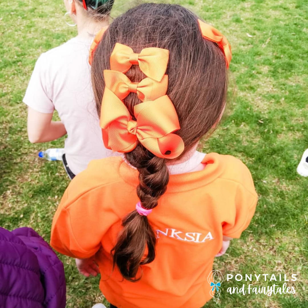 Orange Team Sports Day Range - Ponytails and Fairytales