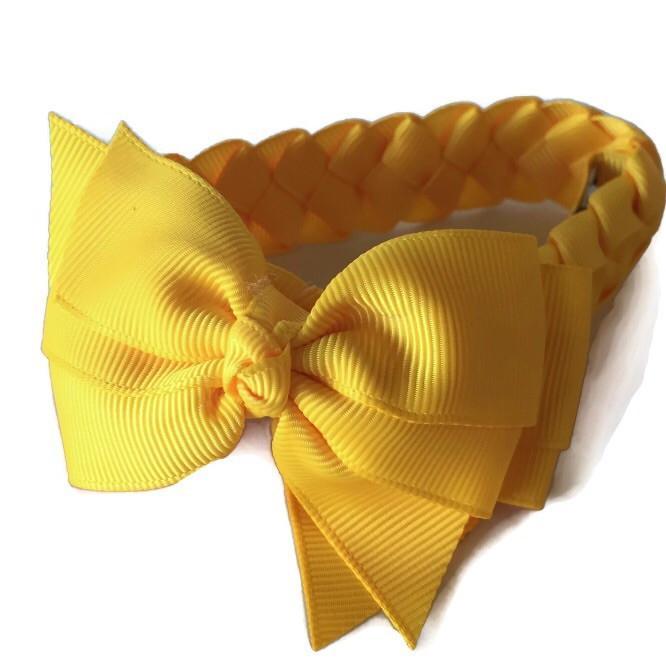 Yellow Hair Accessories - Ponytails and Fairytales